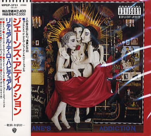 Janes Addiction Ritual De Lo Habitual Japanese Promo Cd
